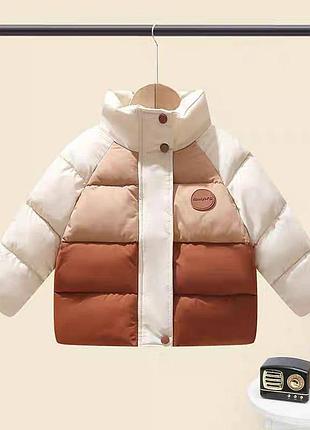 Курточка 119,95, р.100,110,120,130, плащевка+синтепон, комбинированный