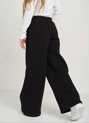 Теплые брюки палаццо 2