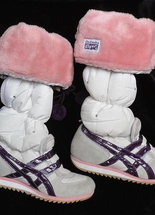Сапоги кожа япония onitsuka tiger,37