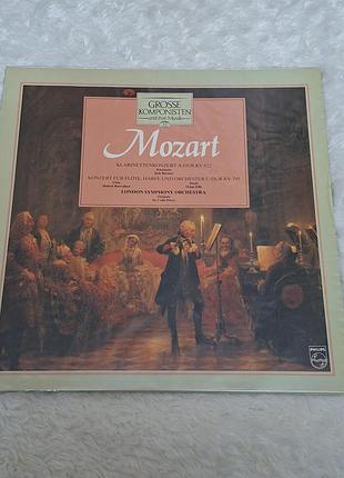 Виниловая пластинка mozart - концерты для кларнета и флейты, london symphony orchestra