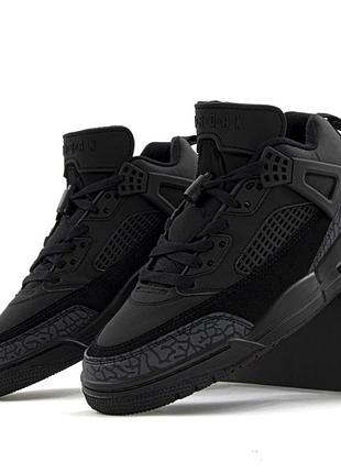 Nike  air  jordan spizike low black
