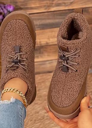 Женские ботинки 3 цвета