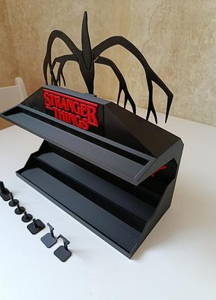 Стенд для фігурок kinder joy  stranger things  funko pop дивні дива 4