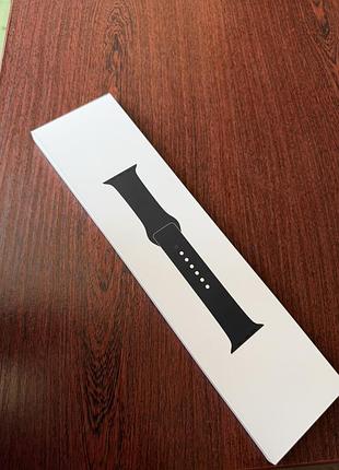 Оригінальний ремінець apple watch 40mm black sport band