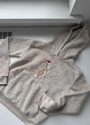 Кофта теплый худи