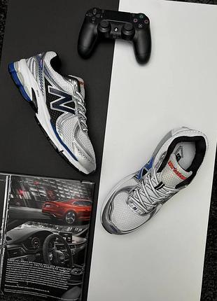 Кроссовки balance 860v2 white silver navy 6