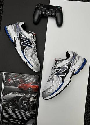 Кроссовки balance 860v2 white silver navy 5
