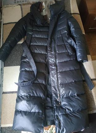Новий сірий пуховик