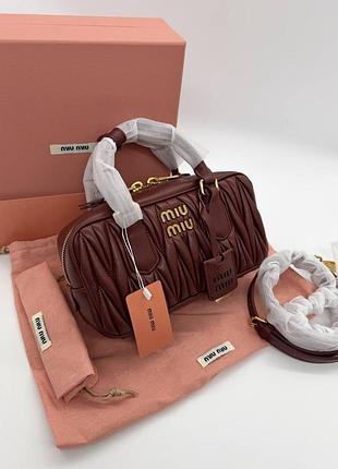 Сумка преміум теляча шкіра arcadie leather bag