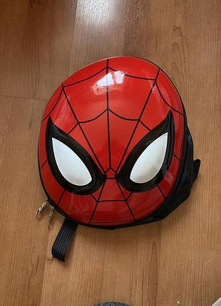 Рюкзак спайдермен людина павук spider-man  пластиковий корпус, регульовані ремінці,