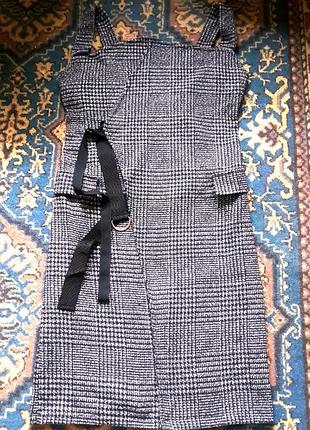 Теплая накидка - платье на запах mixmi