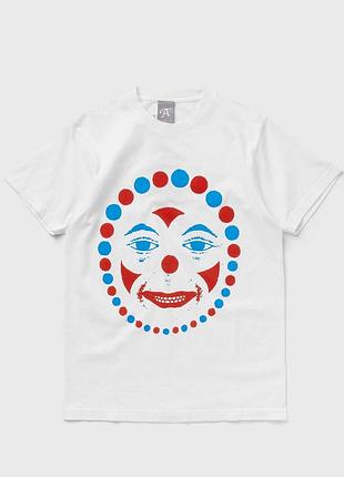 Футболка clown shortsleeve t-shirt - white perks and mini (p.a.m) positive messages mad in usa 🇺🇸 la