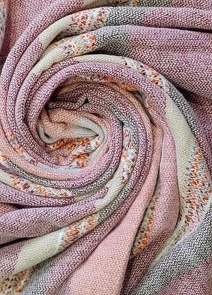 Теплий палантін, шарф-хустина