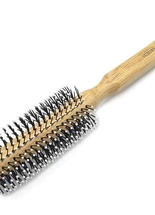 Щетка массажная для волос деревянная hb-03-01 tm beauty luxury