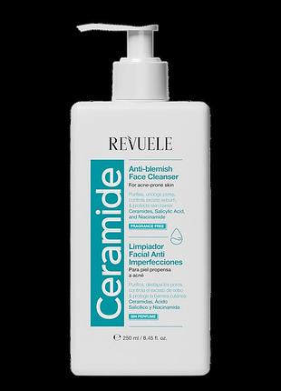 Гель для вмивання revuele ceramide anti-blemish