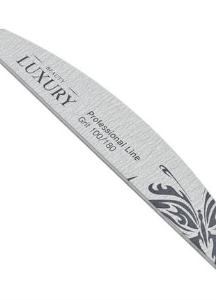 Минеральная пилочка для ногтей mf-31d серая тм beauty luxury