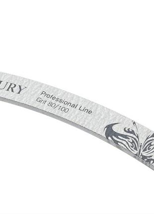 Минеральная пилочка для ногтей mf-06в серая тм beauty luxury