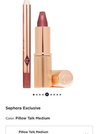 Набір charlotte tilbury pillow talk lip kit medium