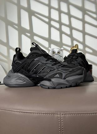 Чоловічі термо кросівки adidas xlg runner deluxe gtx grey black grey розпродаж