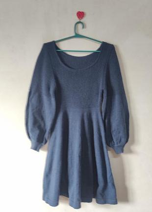 Теплое, женское платье