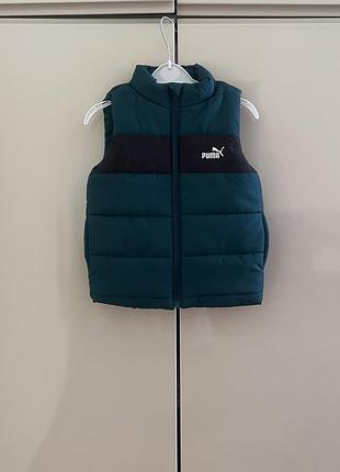Стильна жилетка безрукавка puma 98-104 розміру