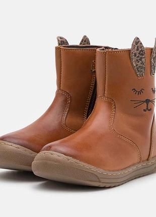Демисезонные ботинки девочке р 27-28 friboo. детские ботинки из натуральной кожи осень весна