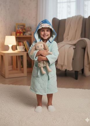 Теплый халат для девочки marks &amp; spencer
