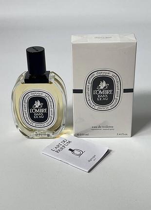 Туалетна вода diptyque l'ombre dans l'eau eau de toilette, 100ml