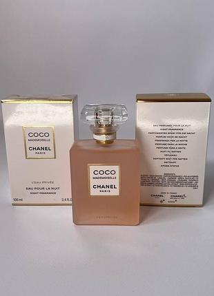 Парфумована вода chanel coco mademoiselle l'eau privee, 100ml
