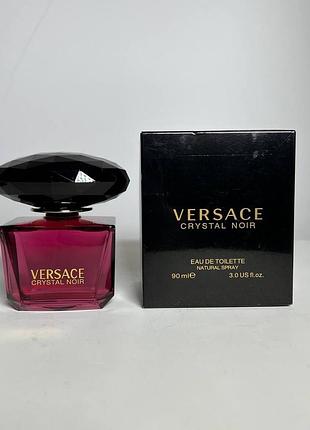 Туалетная вода versace crystal noir eau de toilette, 90ml