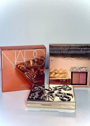 Румяна nars uninhibited blush duo large size tempted / deep throat, 9.5 г