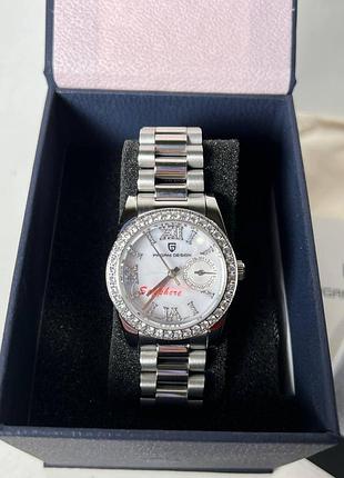 Годинник pagani design pd-1776 silver-white