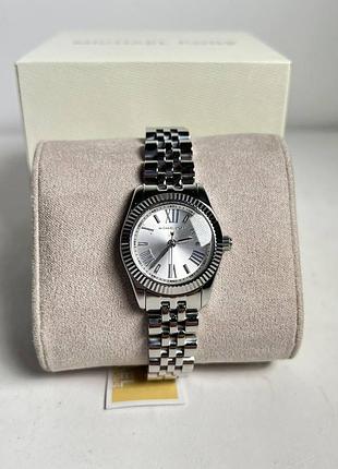 Женские часы michael kors mk3229 lexington silver 26 мм