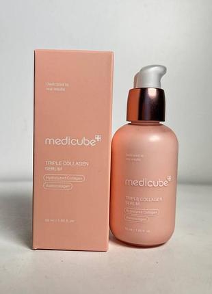 Восстанавливающая антивозрастная коллагеновая сыворотка medicube triple collagen serum 55 ml