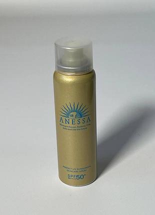 Солнцезащитный спрей anessa perfect uv skin care spray 60 мл