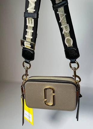 Шкіряна сумка marc jacobs snapshot camera bag cement multi 5