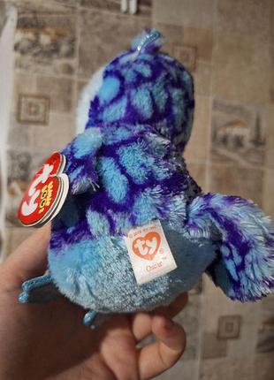 Ty beanie boo's сова oscar 15 см 4