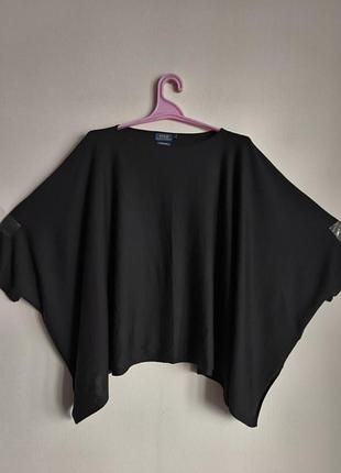 Свитер пончо из тонкой шерсти polo ralph lauren