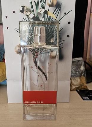 Туалетная вода armand basi  in red