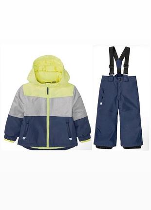 Комбінезон lupilu р.110-116 німеччина,термо,лижний костюм,мембрана,зимовий,куртка,штани,водостійкий,вітрозахисний