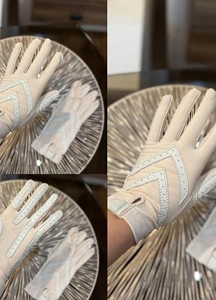 Рукавички кожа та текстиль