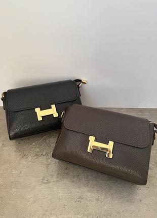 Жіноча шкіряна сумка крос-боді vera pelle