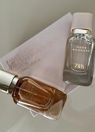 Жіночий набір zara nude bouquet & intense 2*50ml