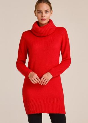 Брендовий светр туніка під горло