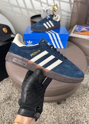 Чоловічі кросівки adidas spezial navy white