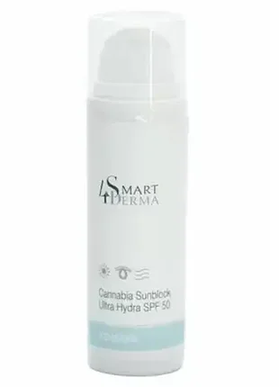Ультраувлажняющий защитный крем spf 50 с маслом каннабиса