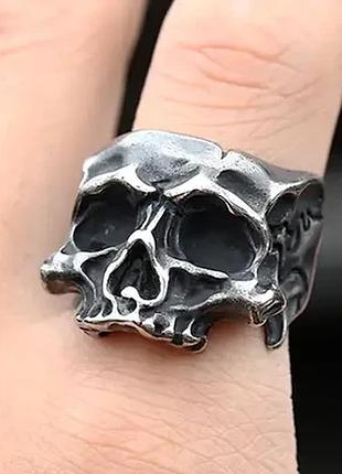 Кольцо печатка стильний перстень мужское стальное dolla 19 из медицинской нержавеющей стали с черепом limited edition 20