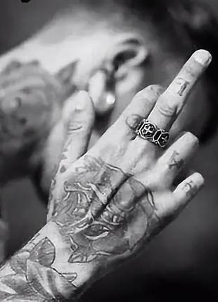 Каблучка, стильний перстень для чоловіків сталевий cross з медичної нержавіючої сталі limited edition 20