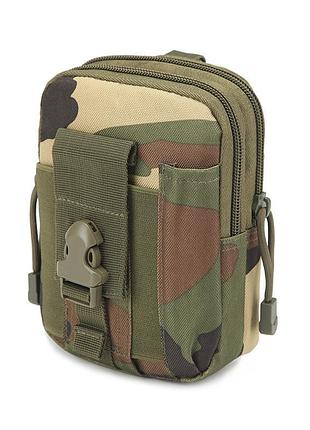 Подсумок военный органайзер molle песочный койот камуфляж