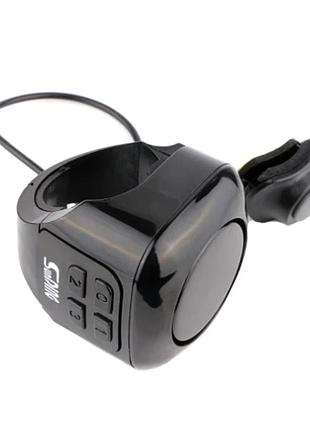 Велосипедна кодова сигналізація sunding sd-605 з електронним дзвінком, гучна та водонепроникна